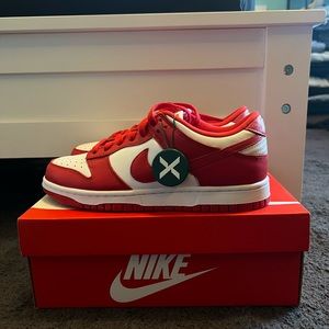 St. John’s Nike low Dunks